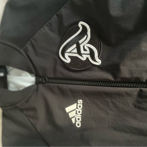 Adidas Originals Men's Lightweight Varsity Jacket Black Size Small - Picture 7 of 8